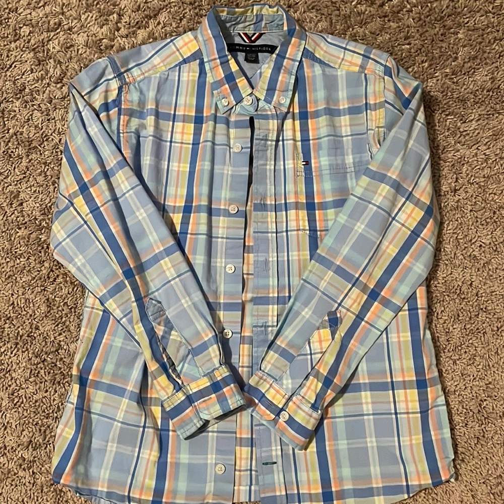 Button Down Shirt Kids TOMMY HILFIGER